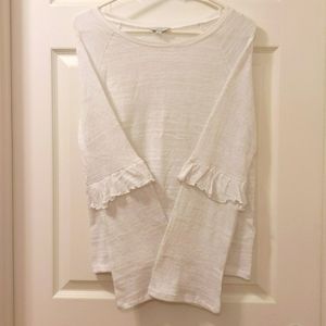 Lucky Brand bell sleeve top